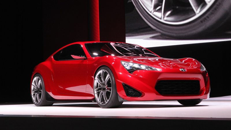 Illustration for article titled Scion FR-S Concept is so hot we can taste it